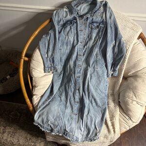 Highway Jeans Light Blue Denim Dress